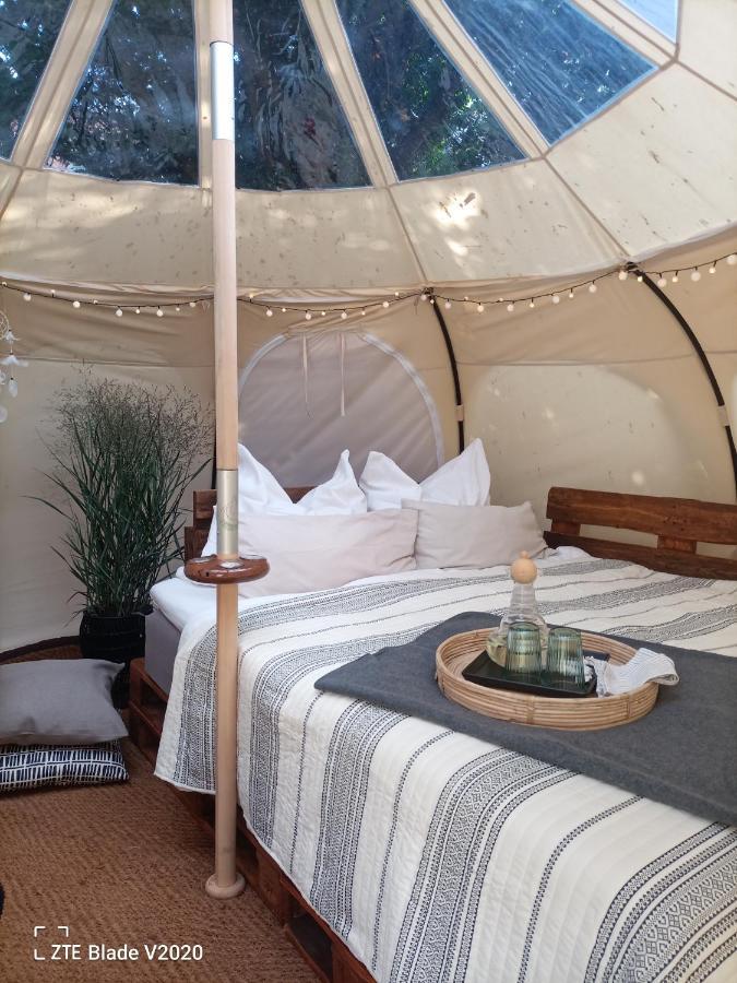 Glamping Altes Pastorat Otel Barmstedt Dış mekan fotoğraf