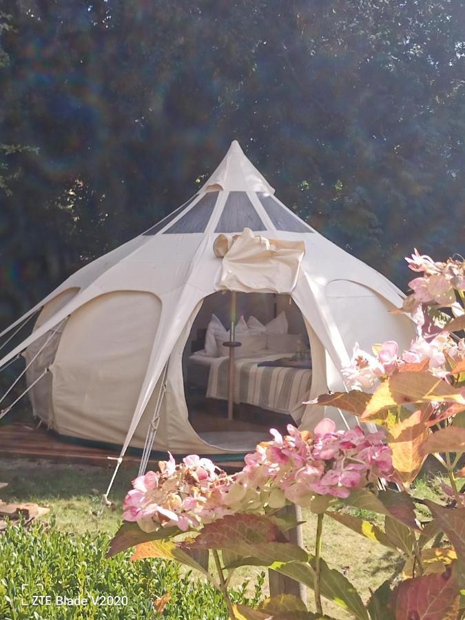 Glamping Altes Pastorat Otel Barmstedt Dış mekan fotoğraf